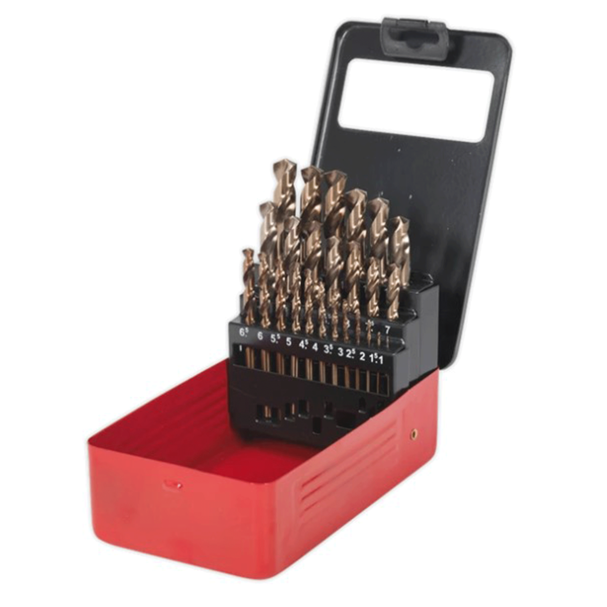 Sealey 25pc HSS Cobalt Drill Bit Set AK4702