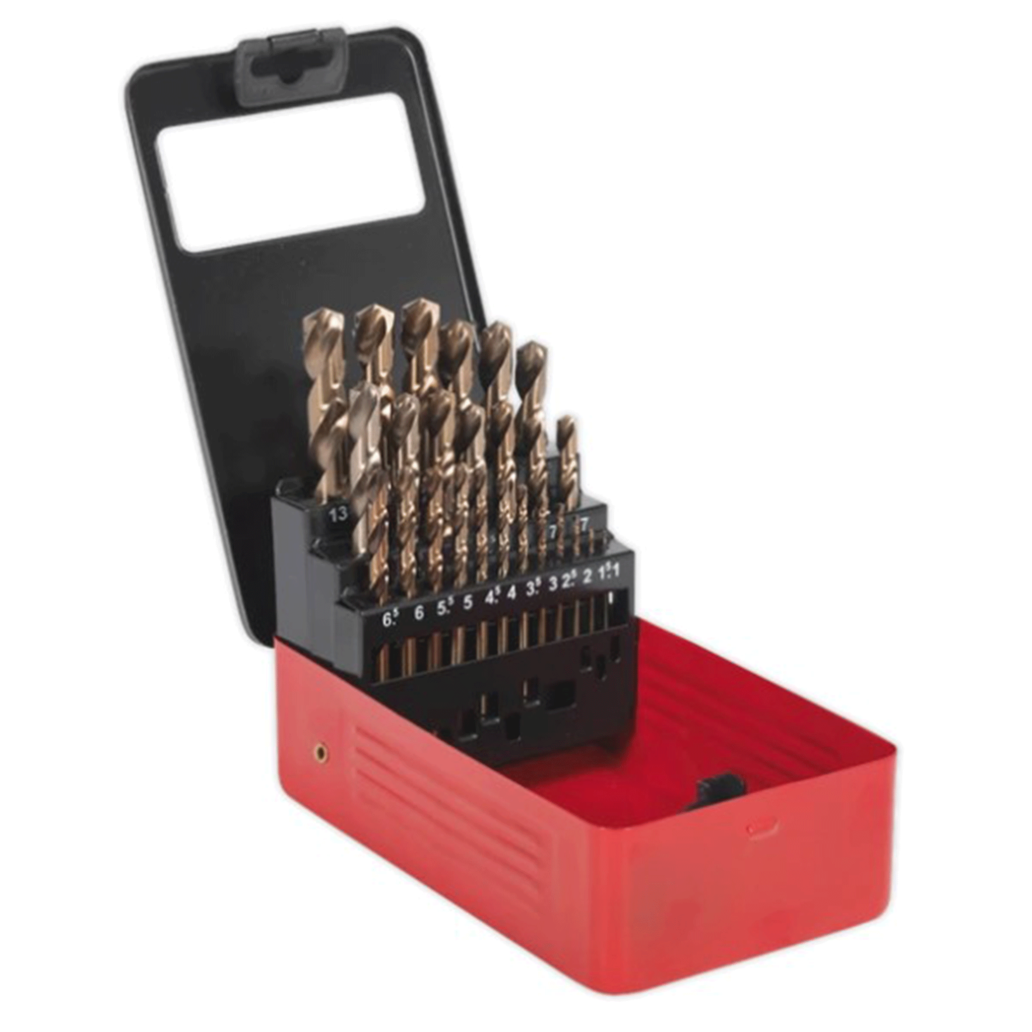 Sealey 25pc HSS Cobalt Drill Bit Set AK4702