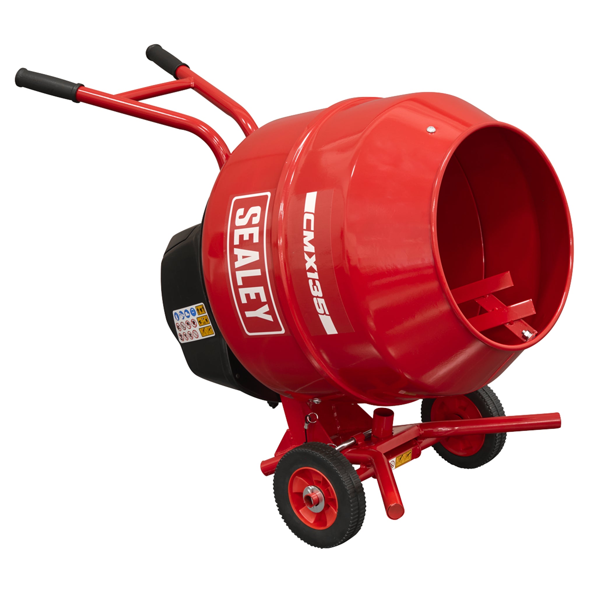 Sealey CMX135 Cement Mixer 135L 550W with Stand