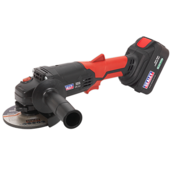 Sealey CP20VAG Lithium-Ion Cordless Angle Grinder with Charger 1