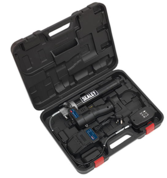 Sealey CPG18V Cordless Grease Gun with Battery &amp; Charger 3