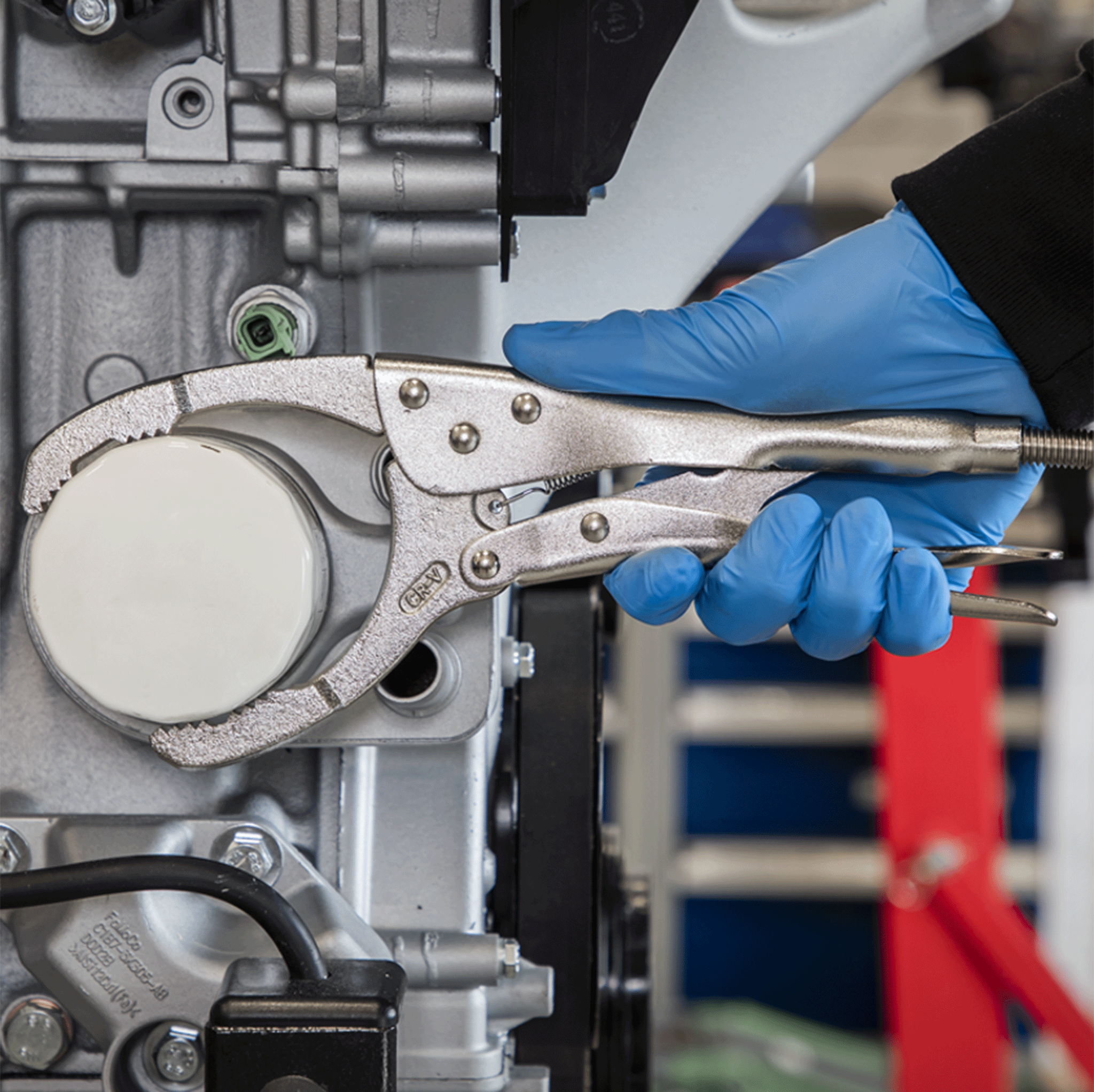 Sealey Oil Filter Locking Pliers 45-130mm Capacity