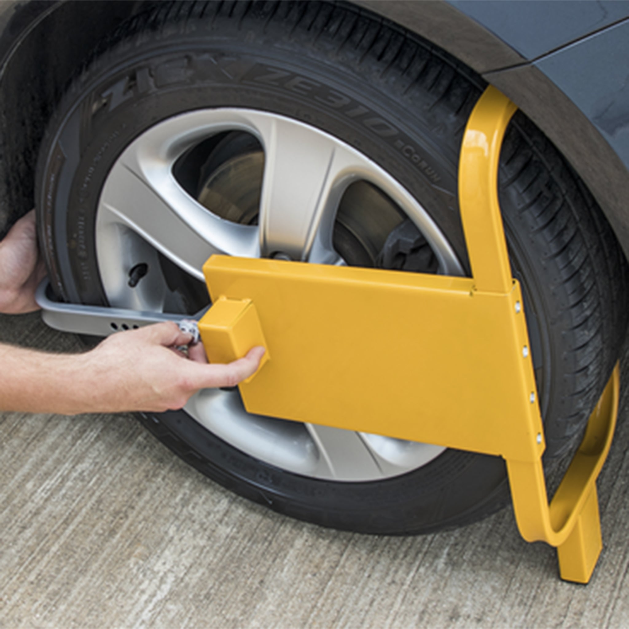 Sealey PB397 Wheel Clamp with Lock & Key