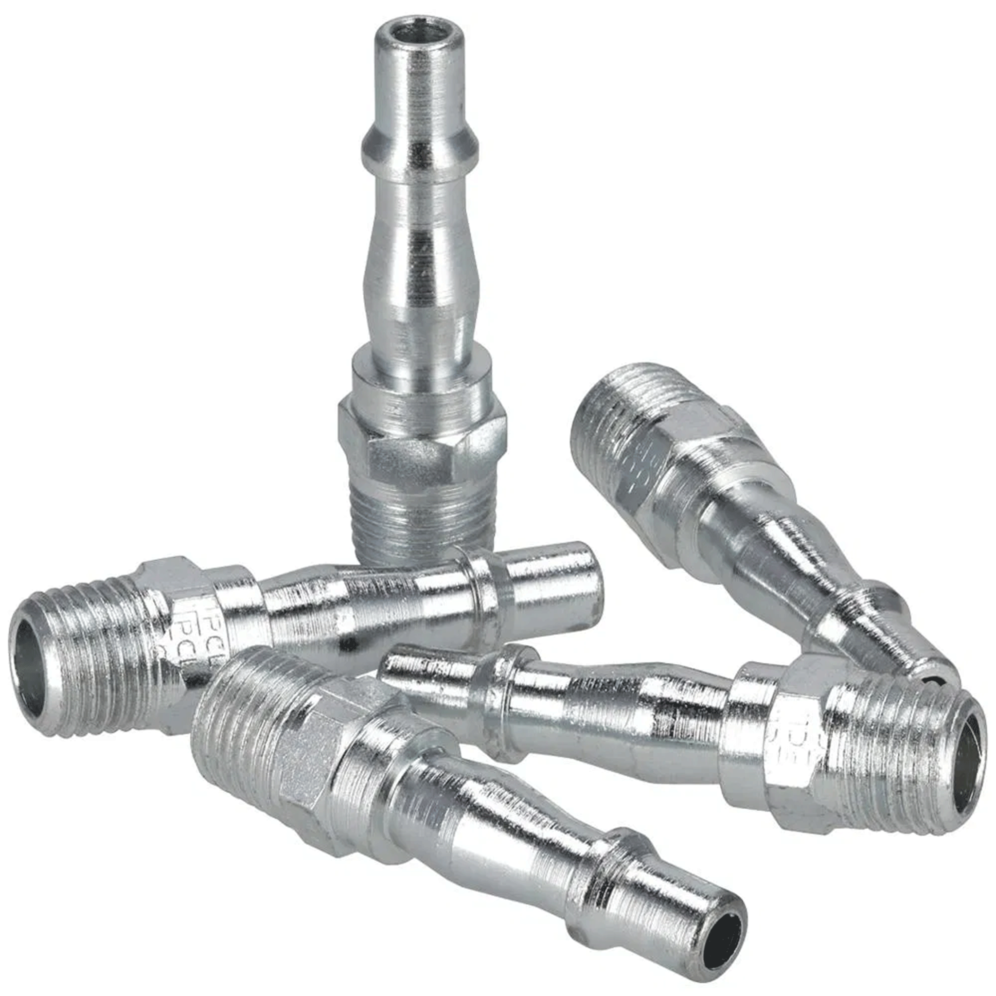 PCL 1/4" BSPT Male Screwed Adaptor Pack of 5