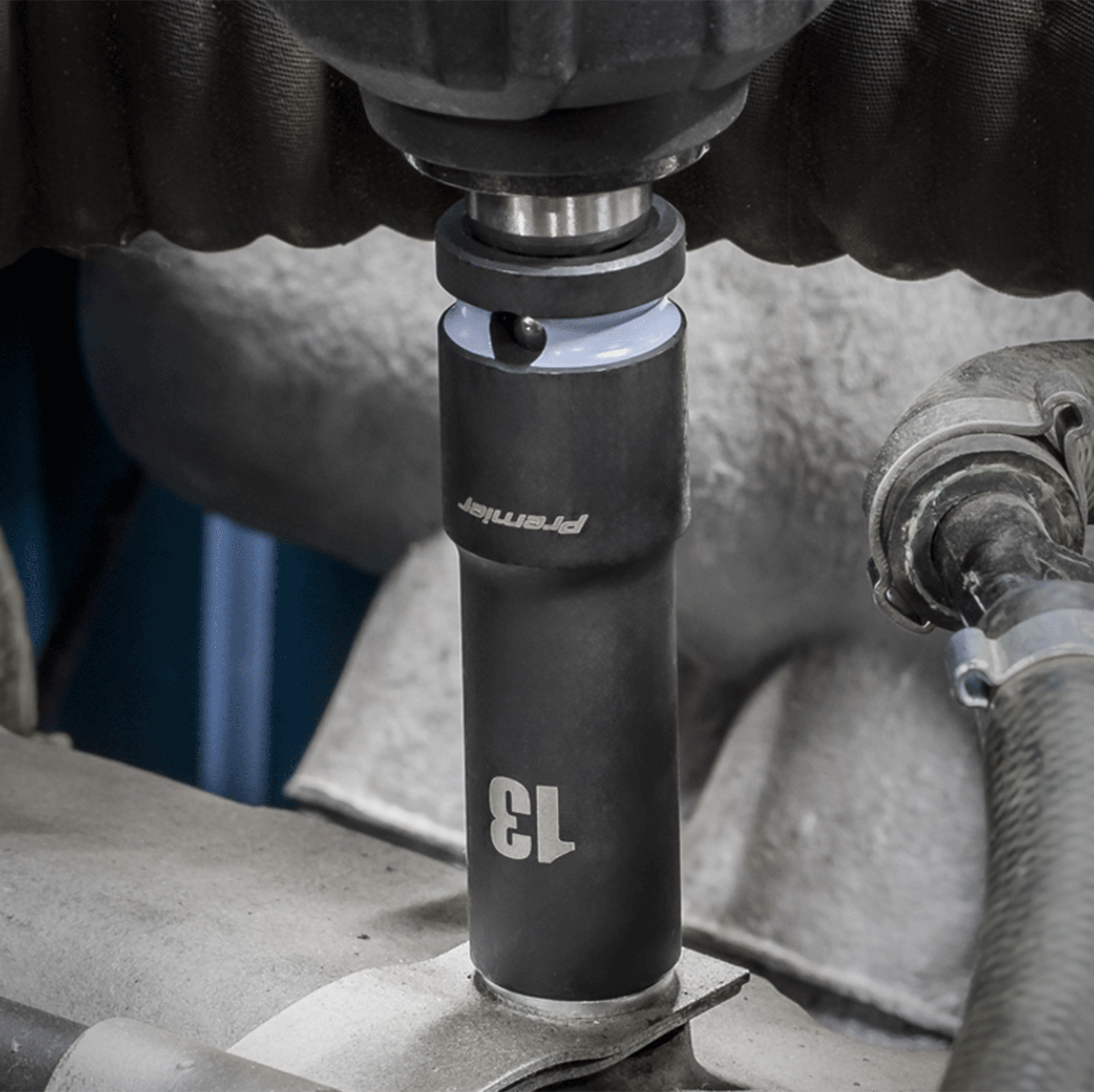 Sealey Premier Deep Impact Socket Set 1/2"Sq Drive 16pc