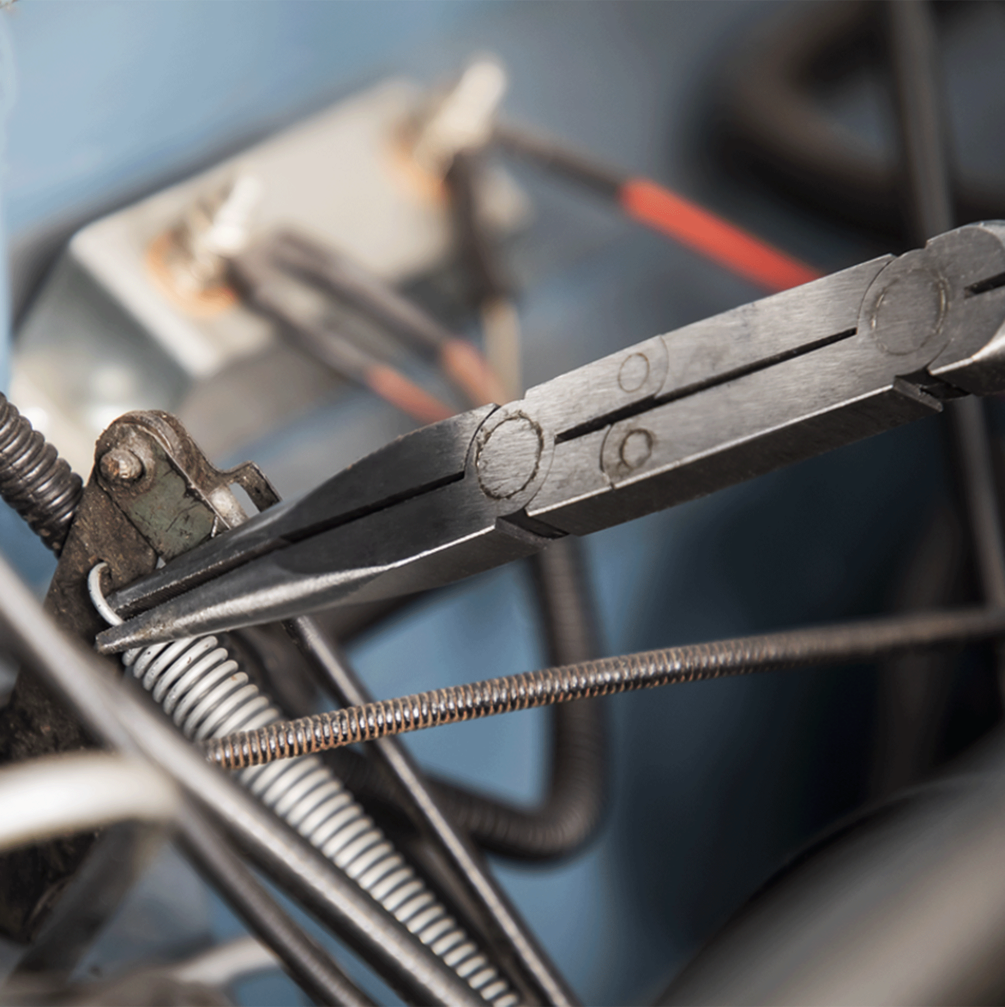 Sealey Premier Needle Nose 45° Double Joint Pliers 335mm