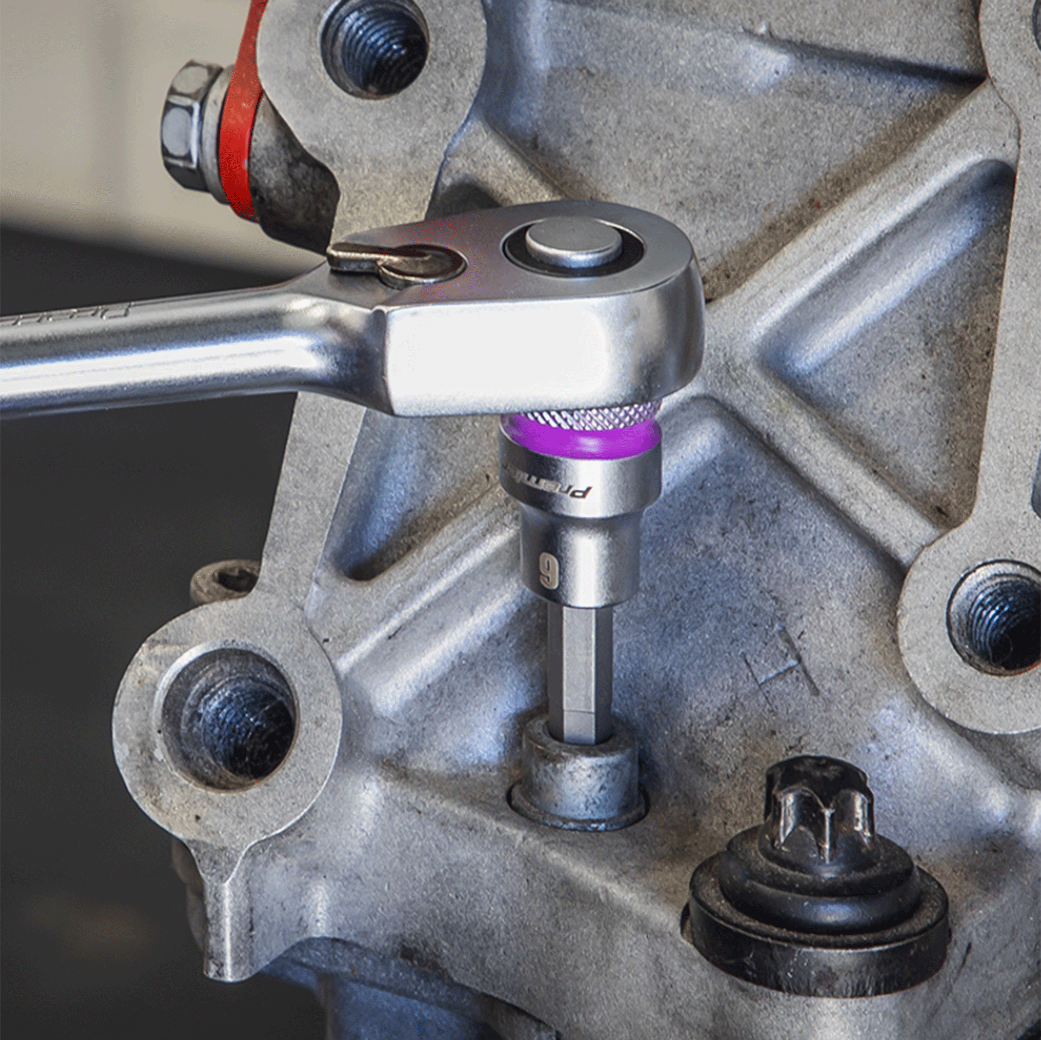 Sealey Premier Platinum Hex Socket Bit Set 3/8"Sq Drive 9pc