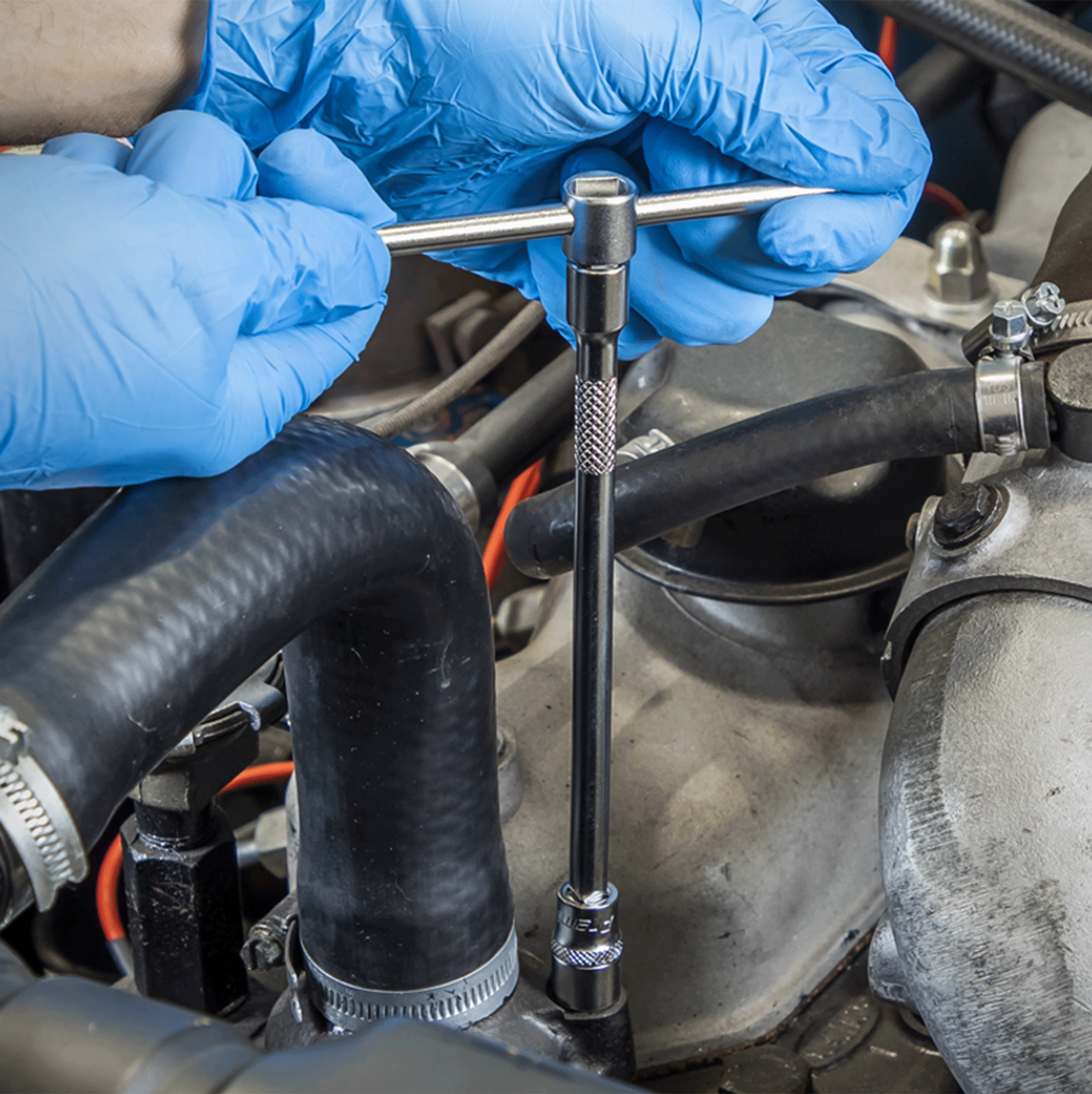 Sealey Premier Platinum Socket Set 1/4"Sq Drive 49pc