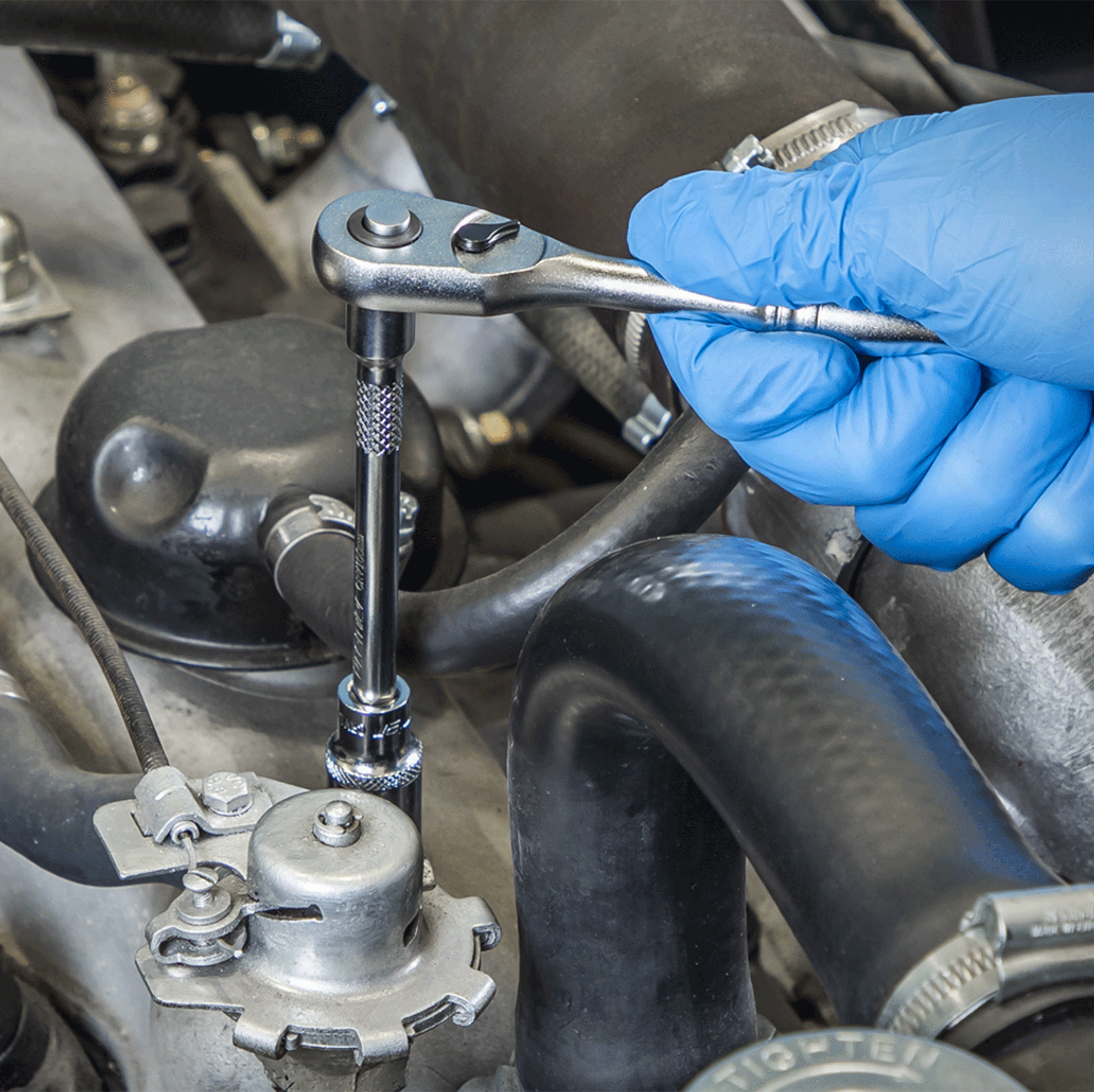 Sealey Premier Platinum Socket Set 1/4"Sq Drive 49pc