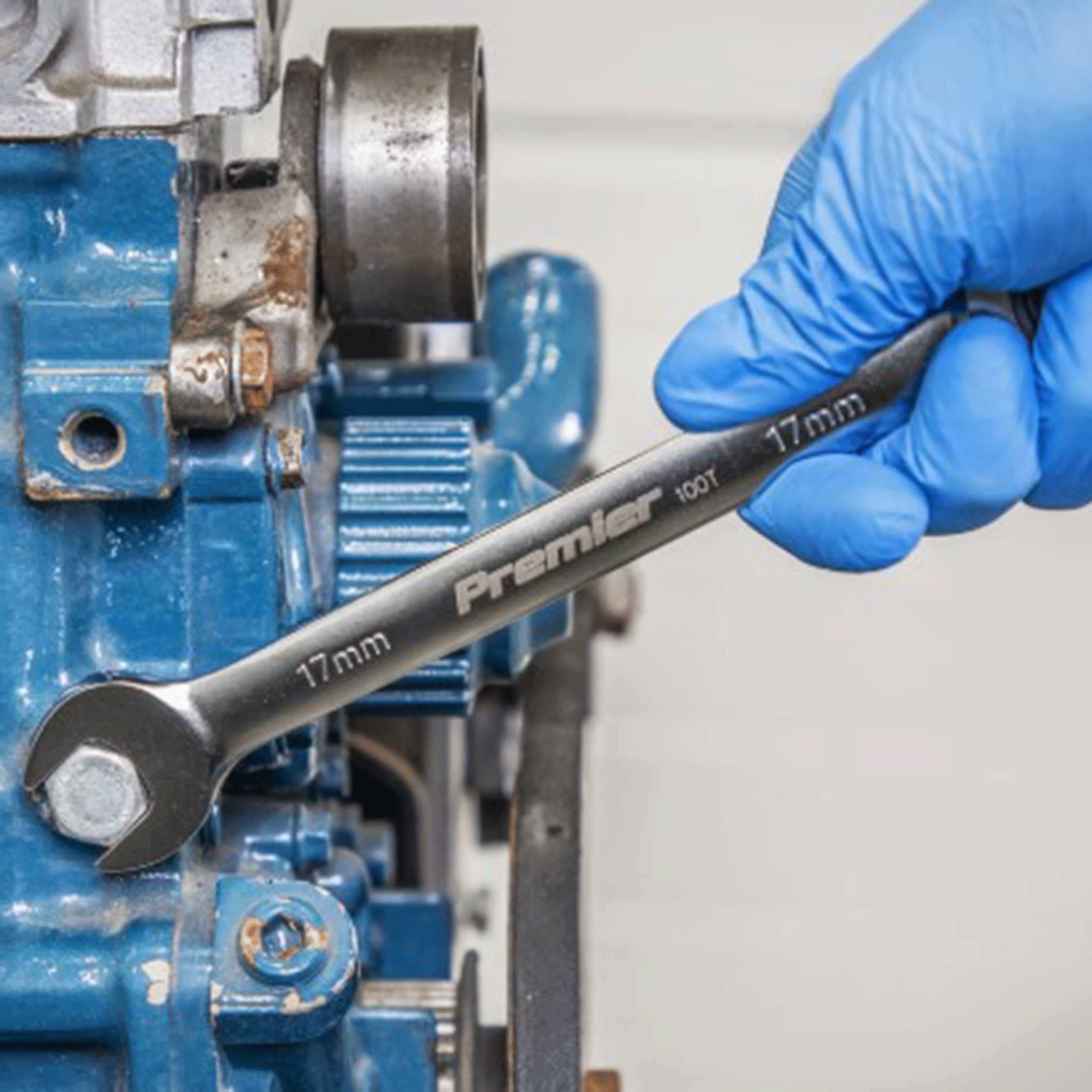 Sealey Premier Ratchet Combination Spanner Set