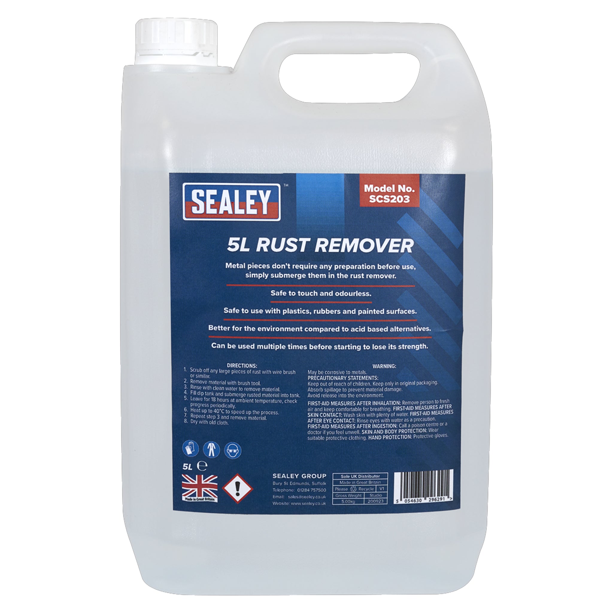 Sealey Rust Remover 5L SCS203