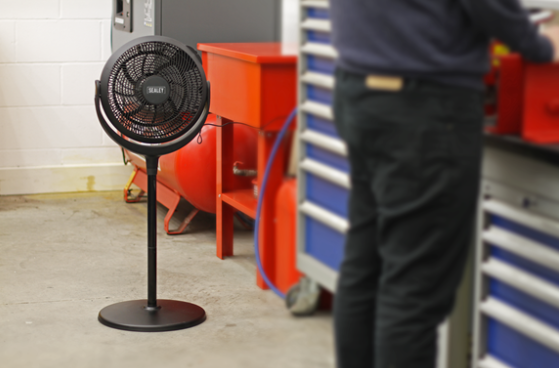 Sealey SFF12DP 12 inch Desk & Pedestal Fan 230V 4