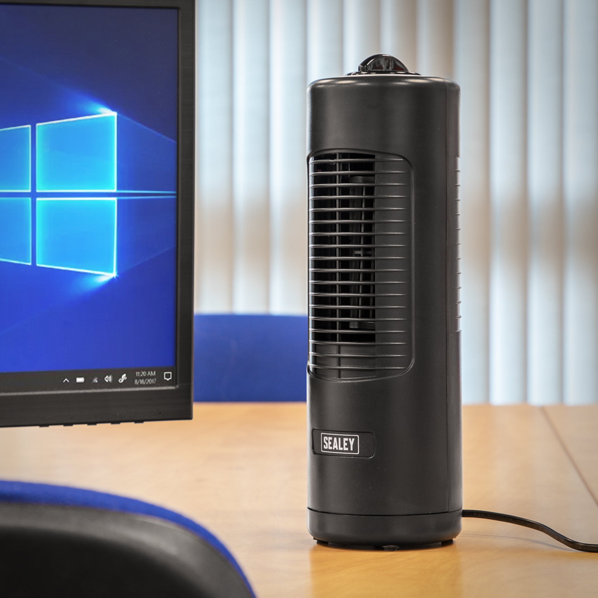 Sealey STF12C 12" Oscillating Desk Tower Fan 230V