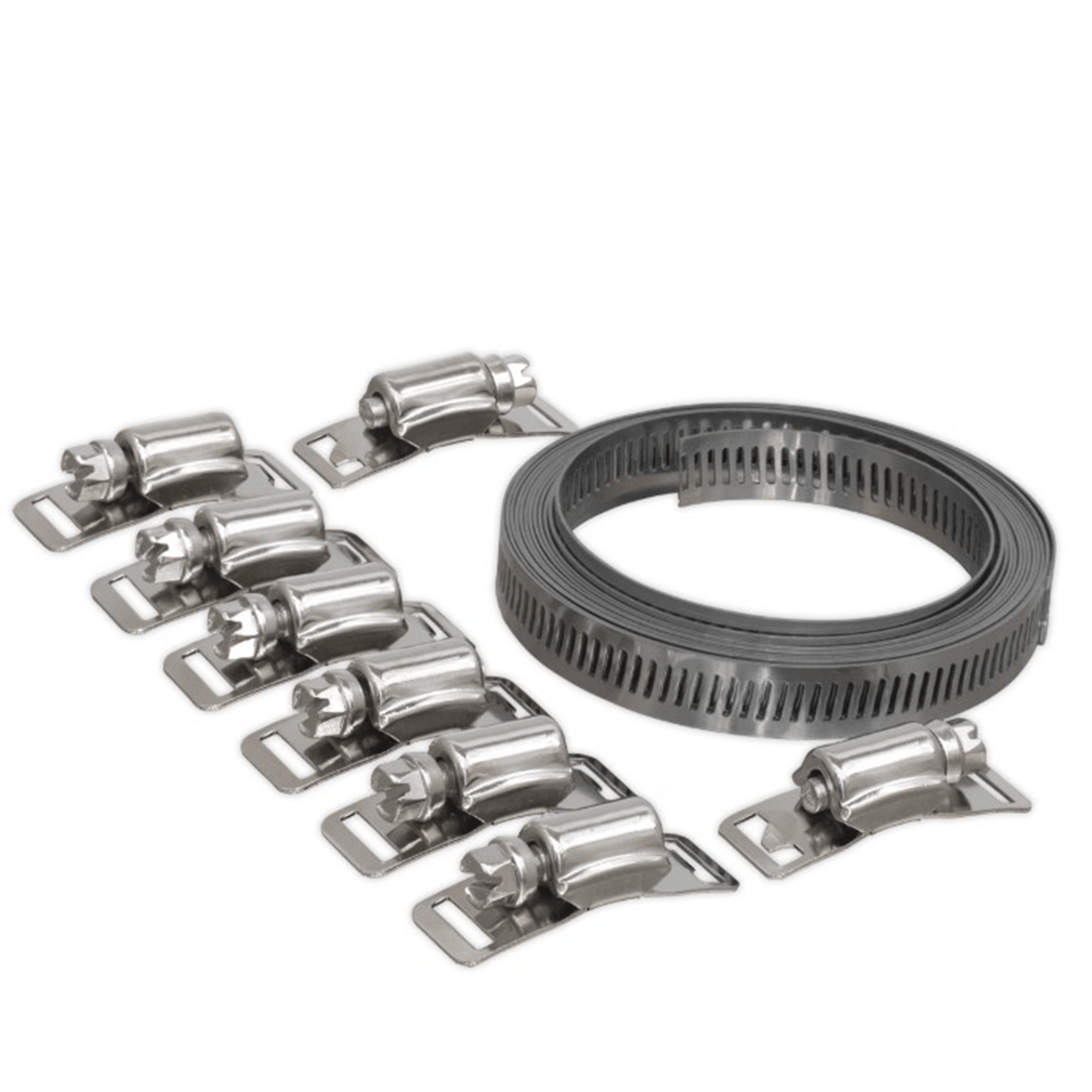 Sealey Self-Build Hose Clip Set 12.7mm