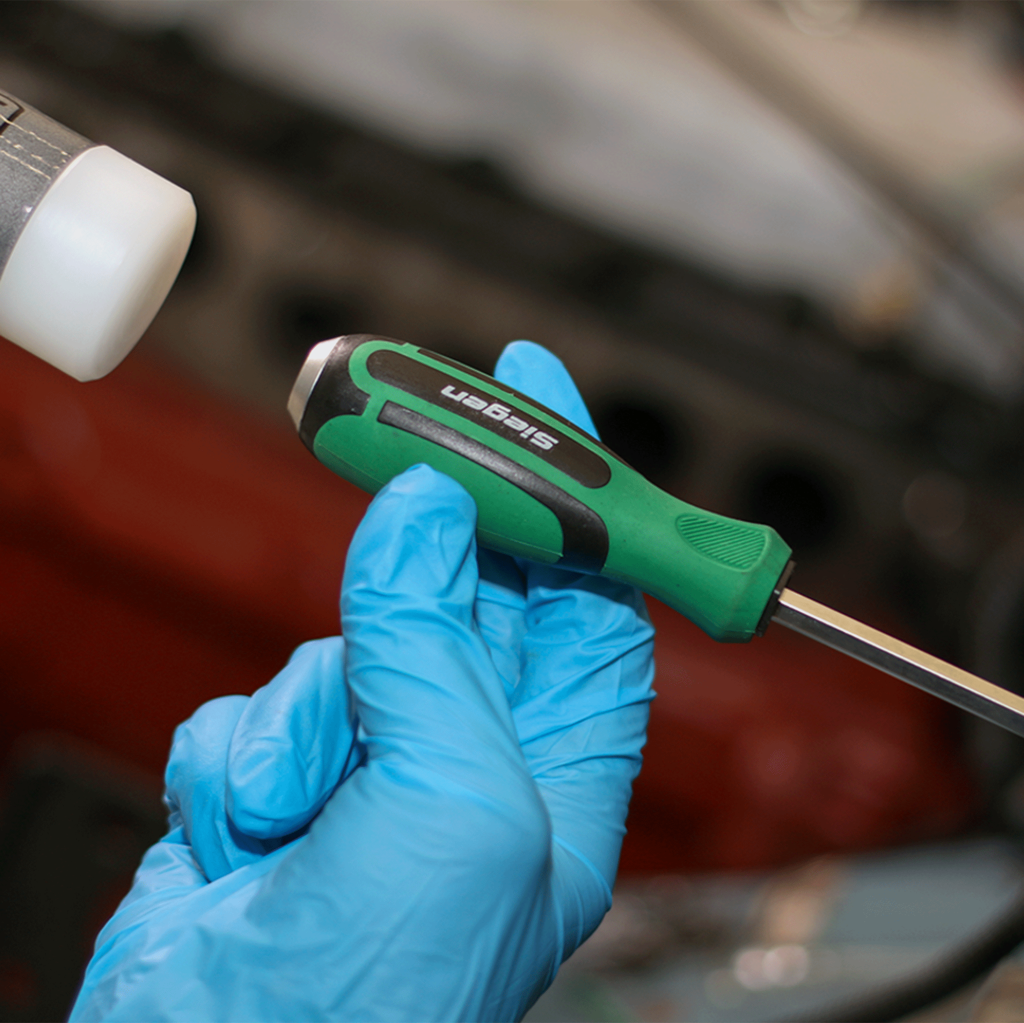 Sealey Siegen Hammer-Thru Screwdriver, Hex Key & Bit Set 44pc