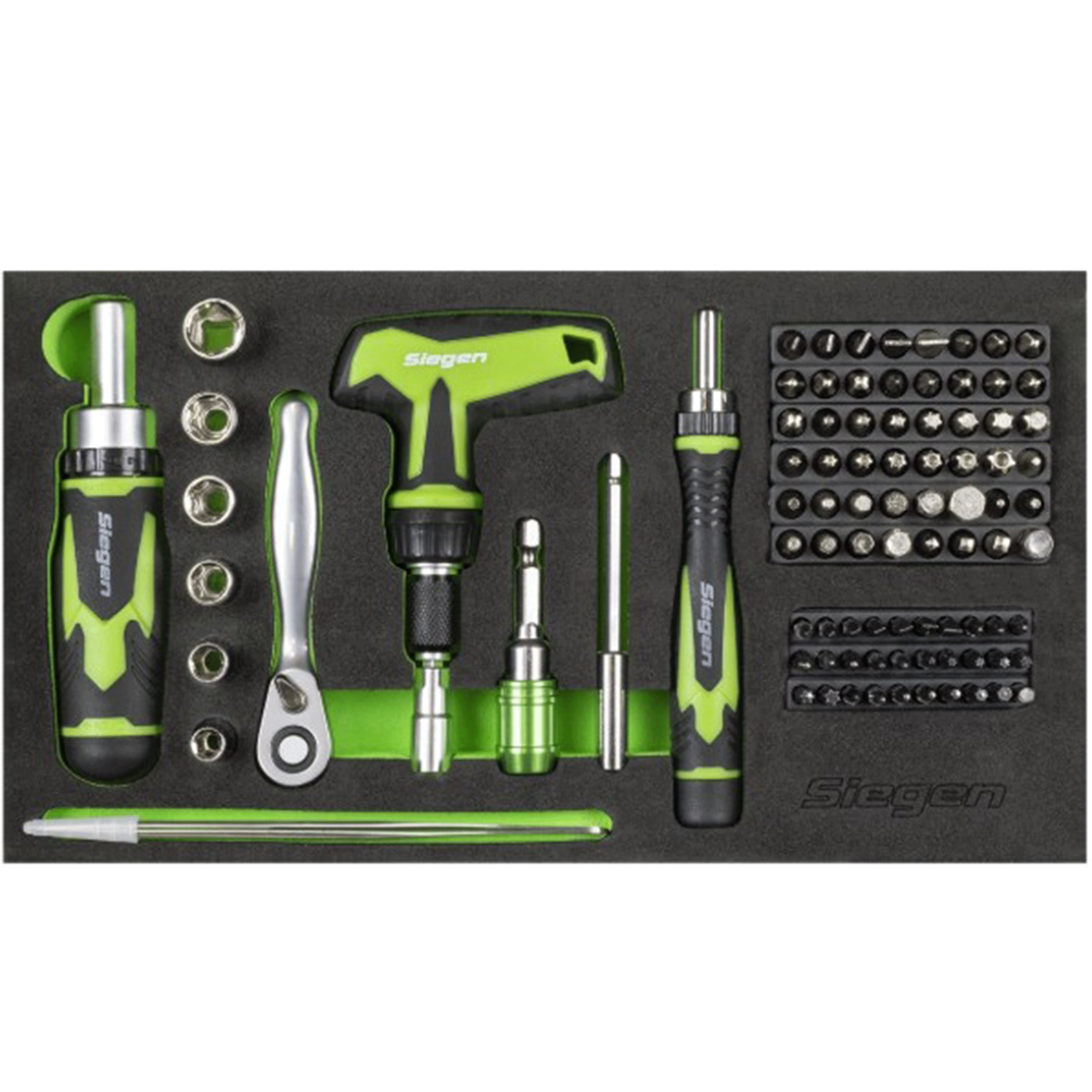 Sealey Siegen Mini Toolbox 2 Drawer with Tool Kit 111pc