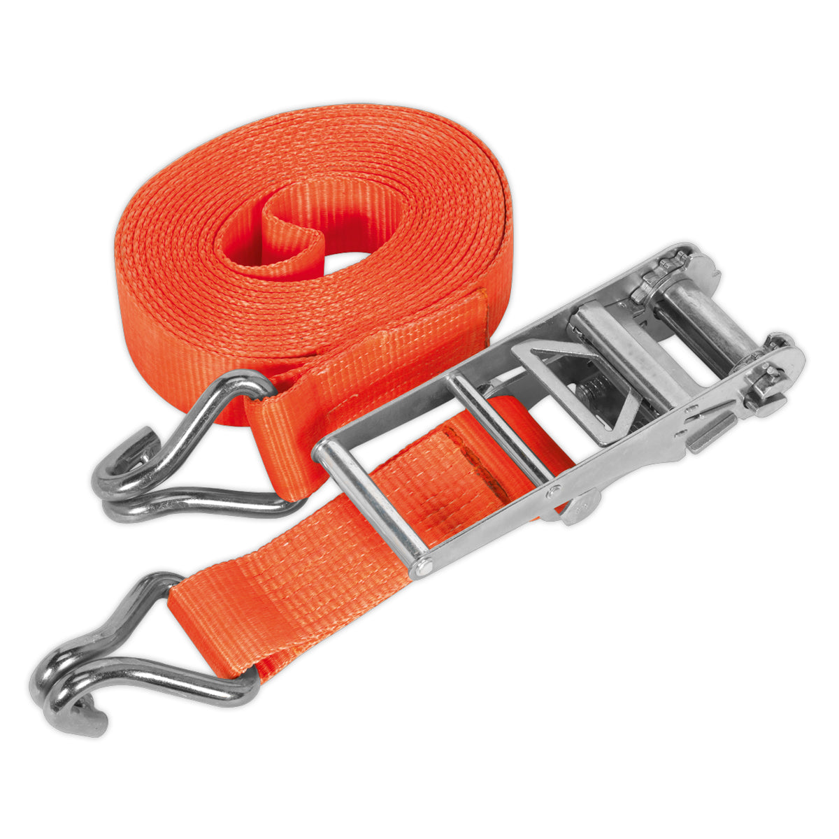 Sealey TD10010J Ratchet Strap 75mm x 10m 10000kg Breaking Strength