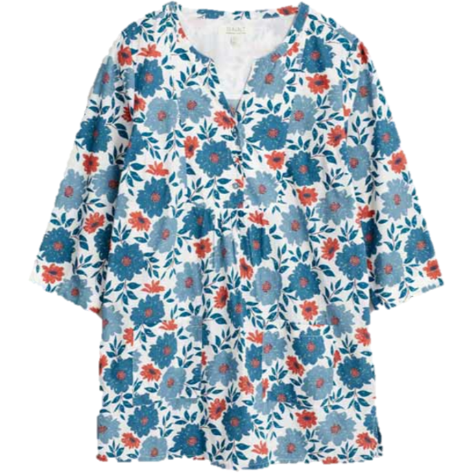 Seasalt Aventurier Tunic Trailing Cosmos Chalk 1