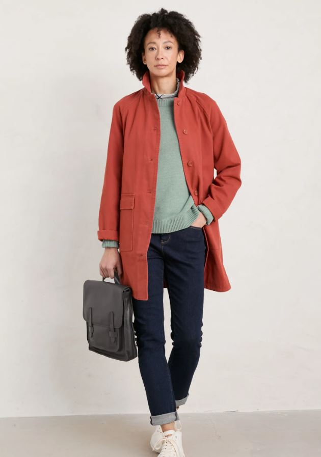 Seasalt Caradon Organic Cotton Jumper Moth 3