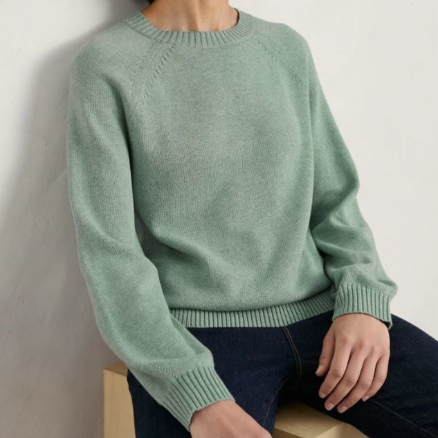 Seasalt Caradon Organic Cotton Jumper Moth 1