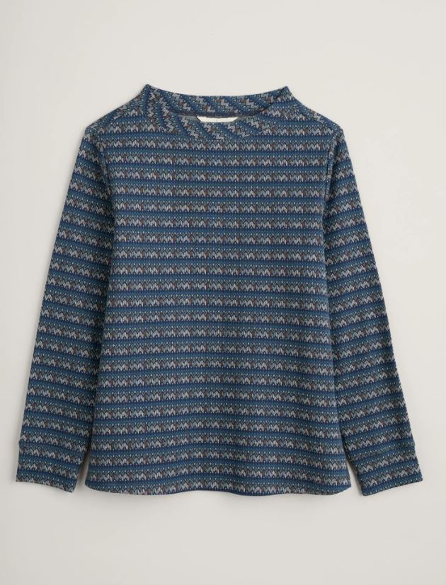 Seasalt Field Glass Sweatshirt Top Beamer Maritime Mix 2