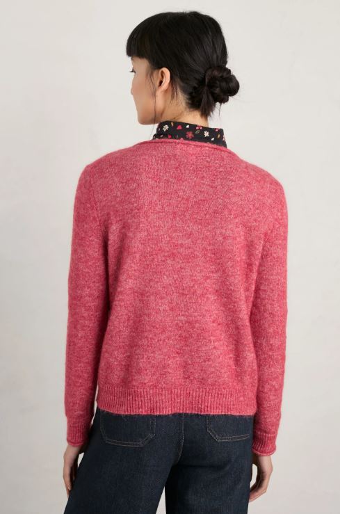 Seasalt Lily Bell Mohair Blend Jumper Echinacea 3