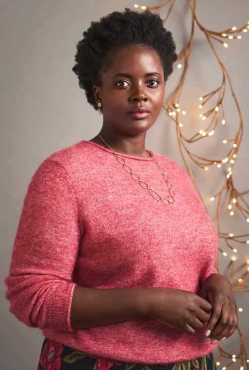 Seasalt Lily Bell Mohair Blend Jumper Echinacea 4