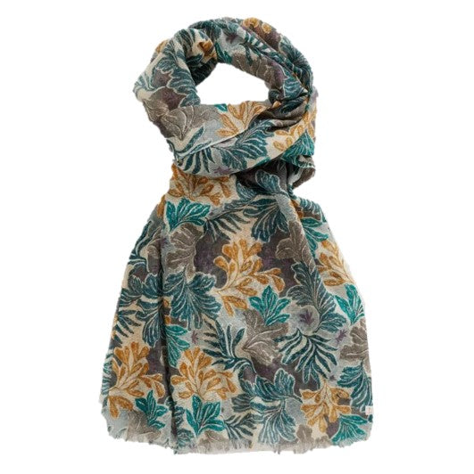 Seasalt Pretty Printed Scarf Sea Collage Aran 1
