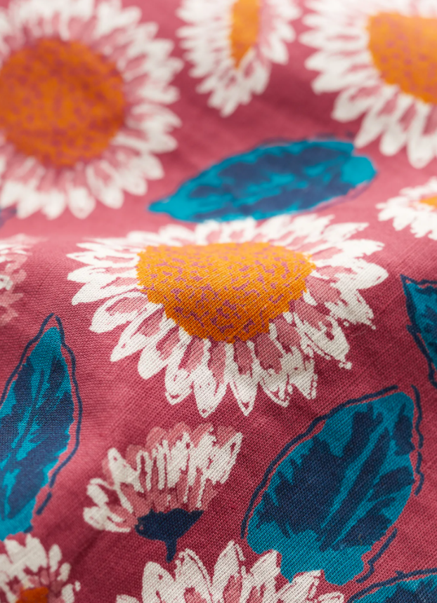 Seasalt River Cove Shift Dress Scribbled Daisies Primula 4