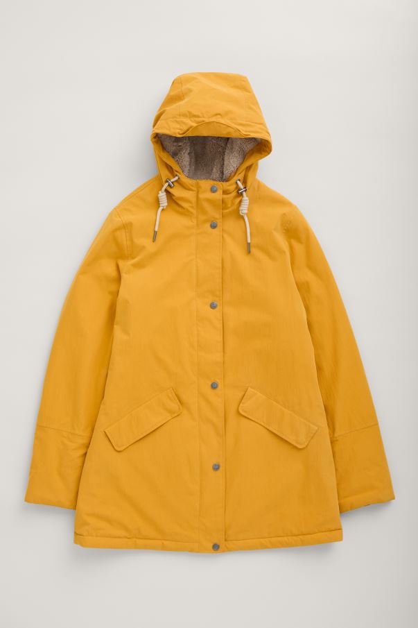 Seasalt River Sea Waterproof Coat Sunflower 2