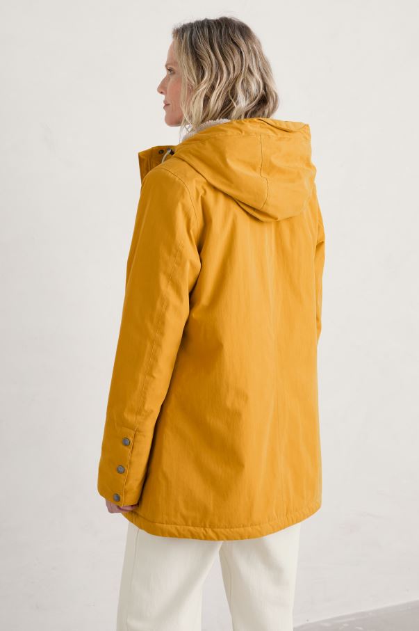 Seasalt River Sea Waterproof Coat Sunflower 4