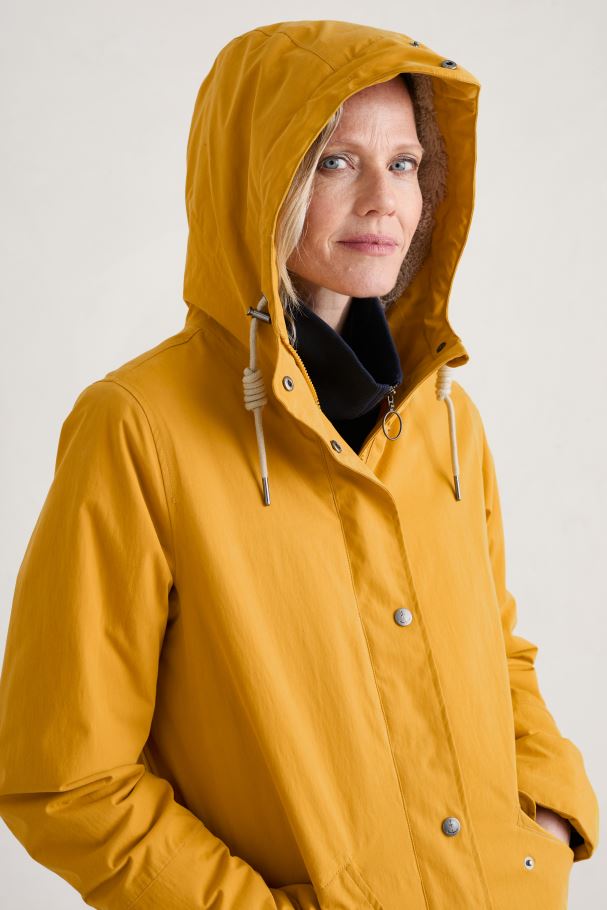 Seasalt River Sea Waterproof Coat Sunflower 5