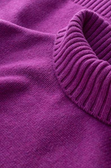 Seasalt Roll Neck Braque Jumper Wild Orchid 4