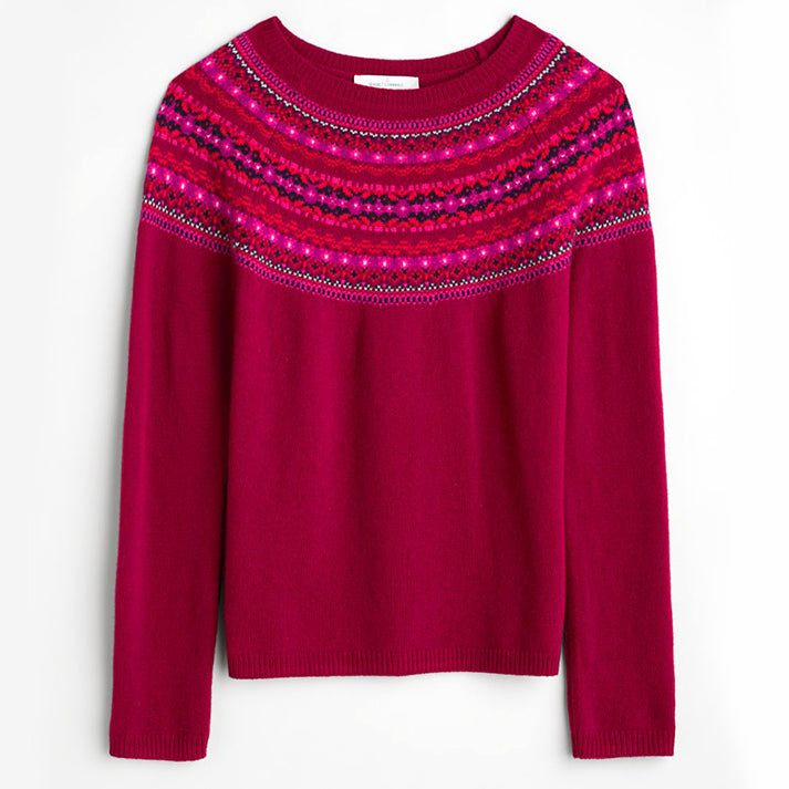 Seasalt Seas Edge Jumper Well House Dahlia Mix 1