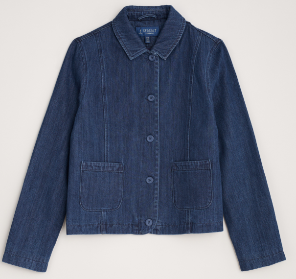 Seasalt Seven Stones Organic Cotton Denim Jacket 4