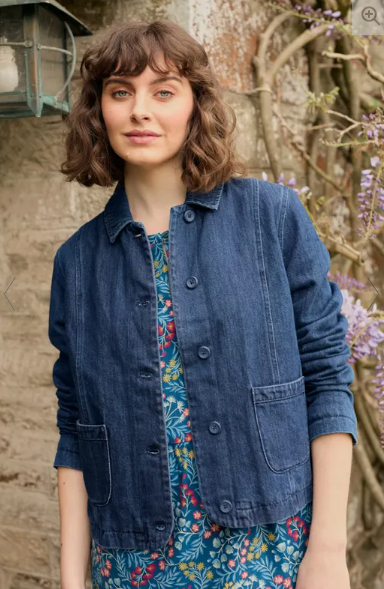 Seasalt Seven Stones Organic Cotton Denim Jacket 5