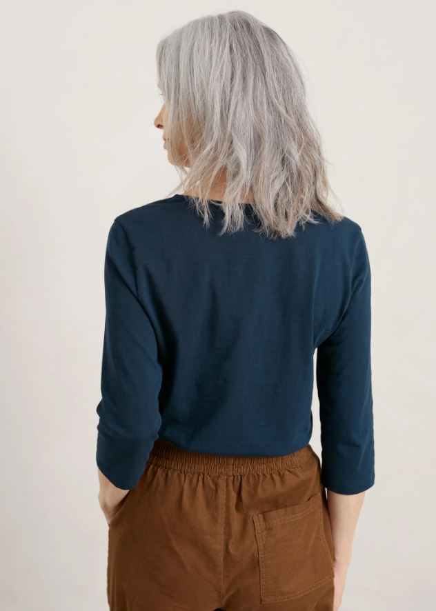 Seasalt Talent 34 Sleeve Top Maritime 4