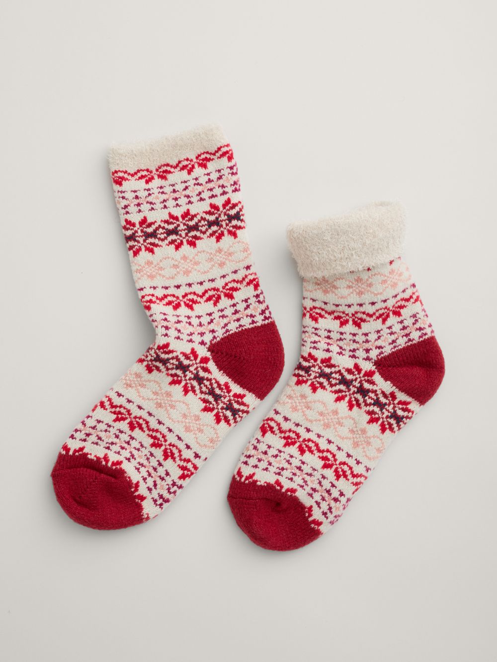 Seasalt Women's Cabin Socks Ripe Berry Shallows 2
