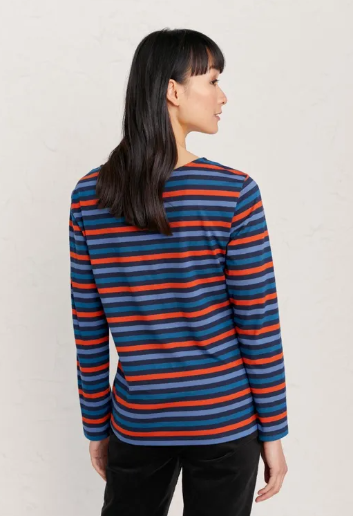 Seasalt Women's Sailor Shirt Tri Mini Cornish Maritime 2