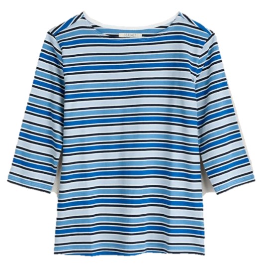 Seasalt Women's Sailor Top Odessa Blue Sky 1