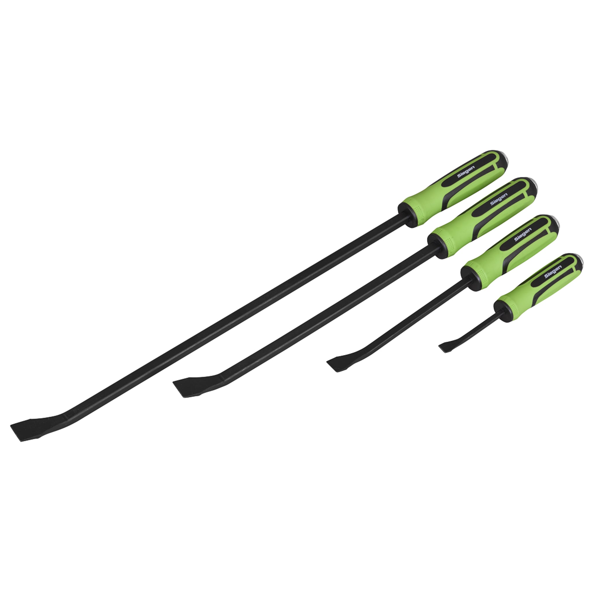 Siegen S01138 Heavy Duty Angled Pry Bar Set 4pc