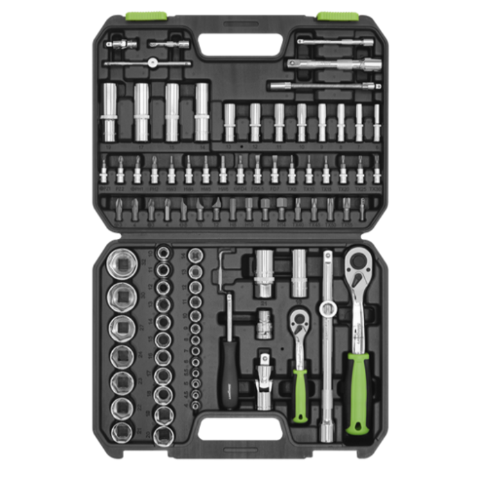 Siegen S01210 94pc Square Drive Socket Set 1