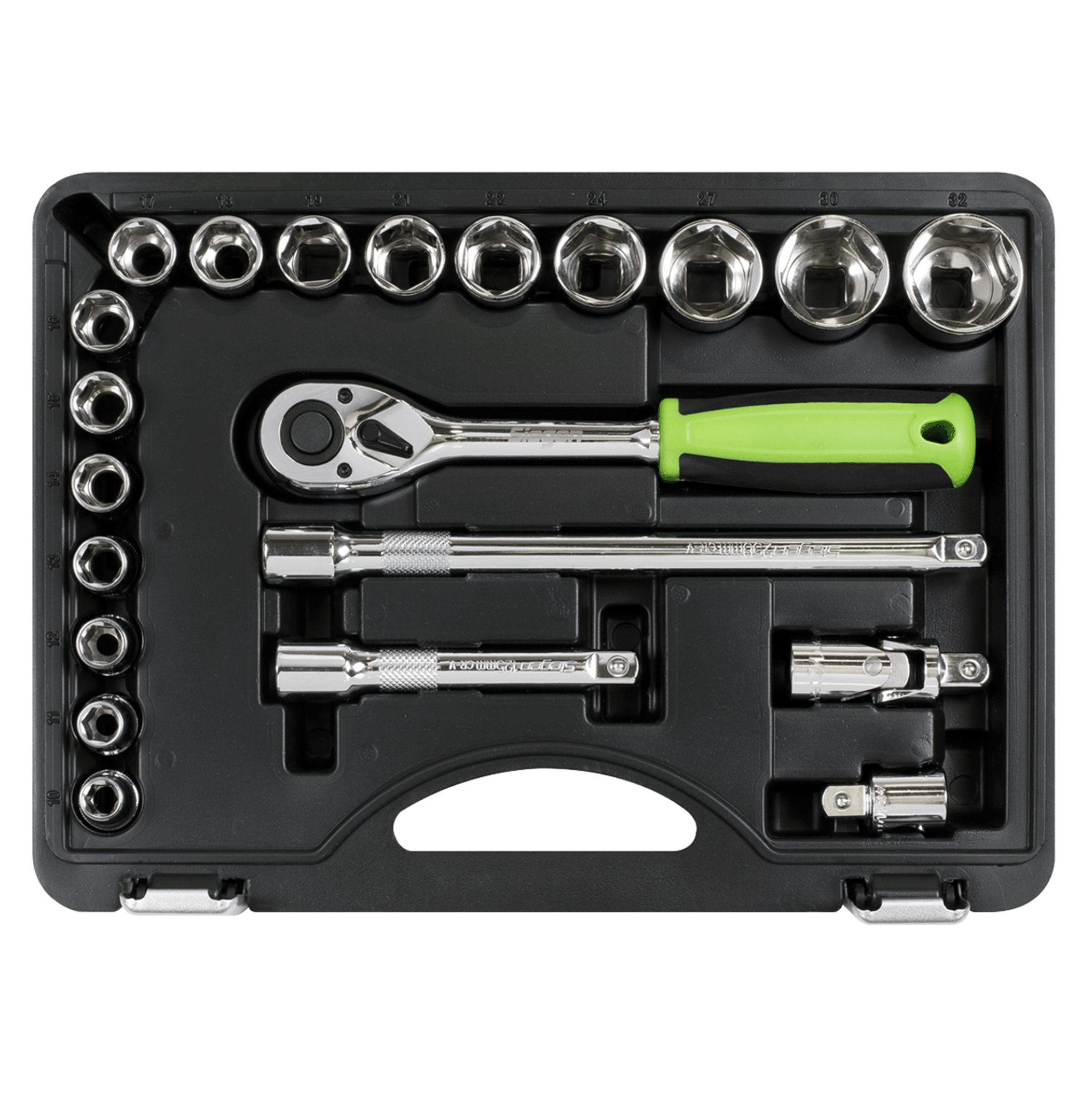 Siegen by Sealey Socket Set 1/2"Sq Drive 21pc