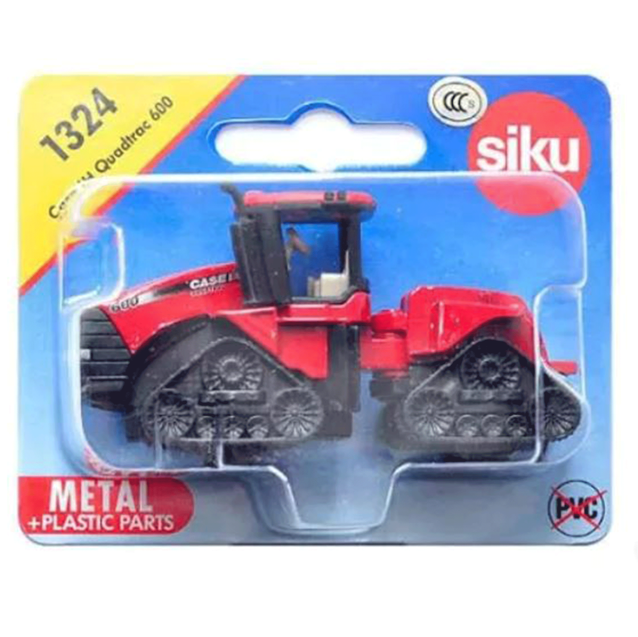 Siku Case IH Quadtrac 600 Tractor Mini Farm Model 1:87 Scale