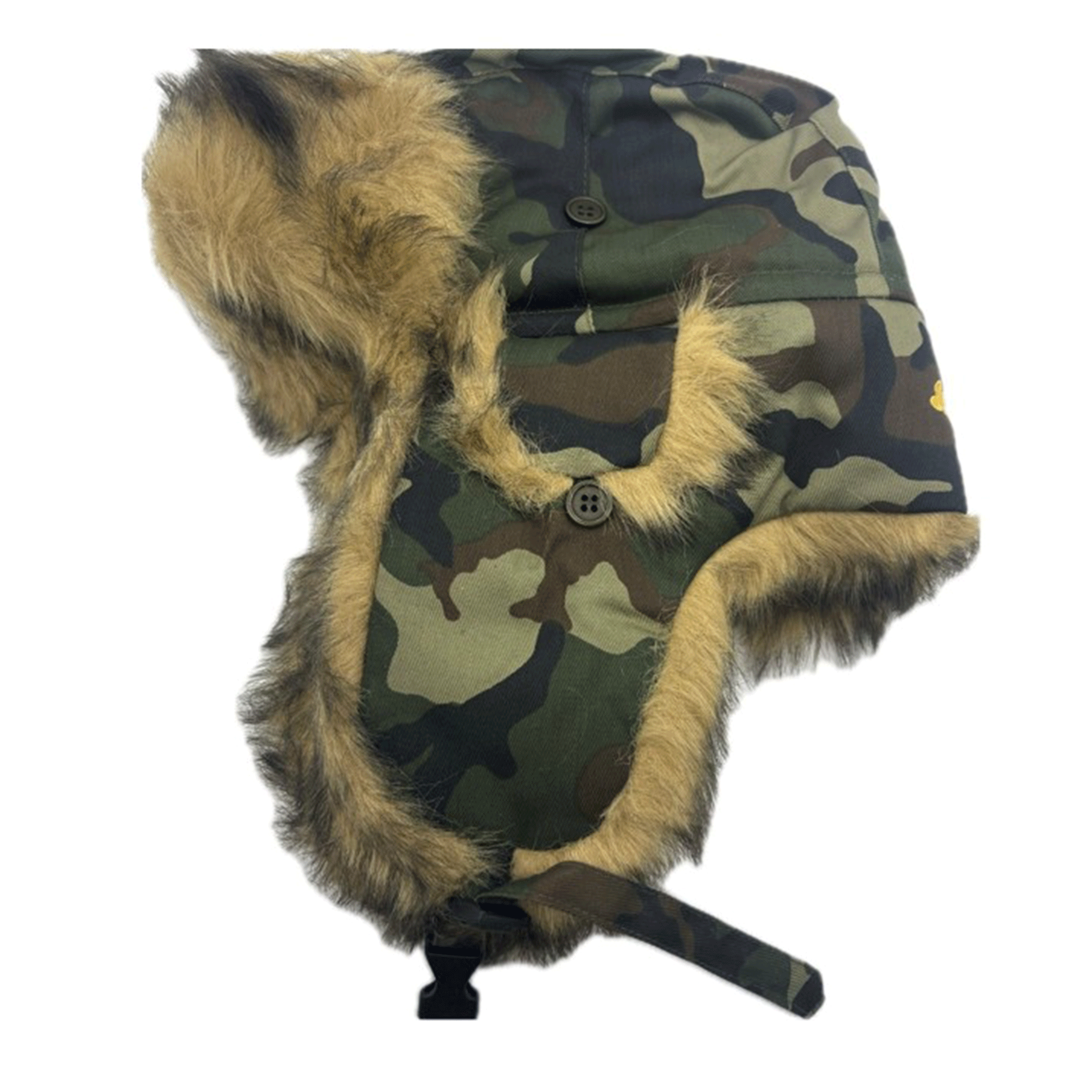 Skee-Tex Arctic Faux Fur Trapper Hat Camo