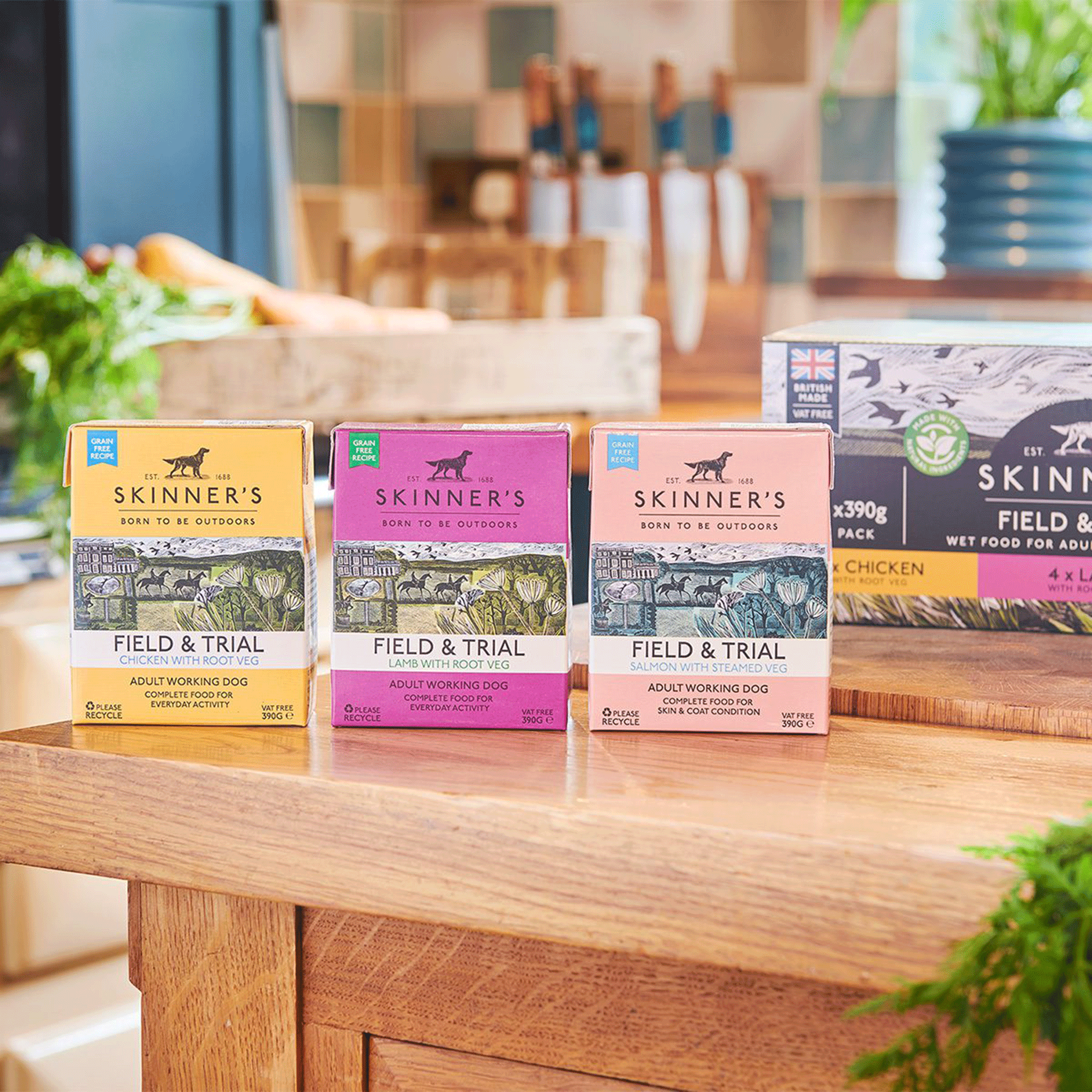 Skinner's Field & Trial Wet Food Variety 12 Pack