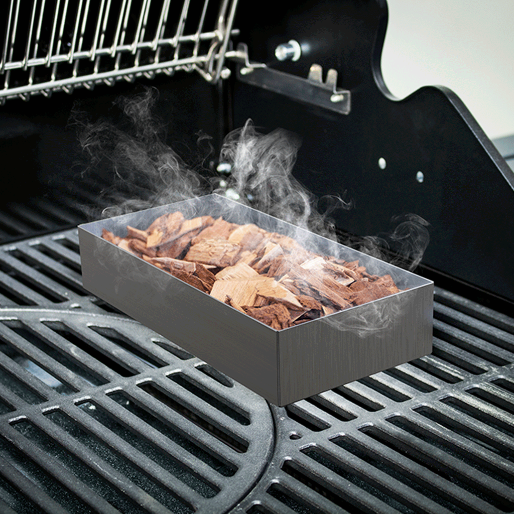 Square Box Smok Sahara BBQ Smoker Box