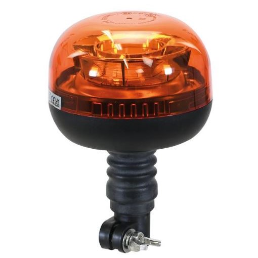 Sparex Rotating LED Amber Beacon Flexible Pin 1