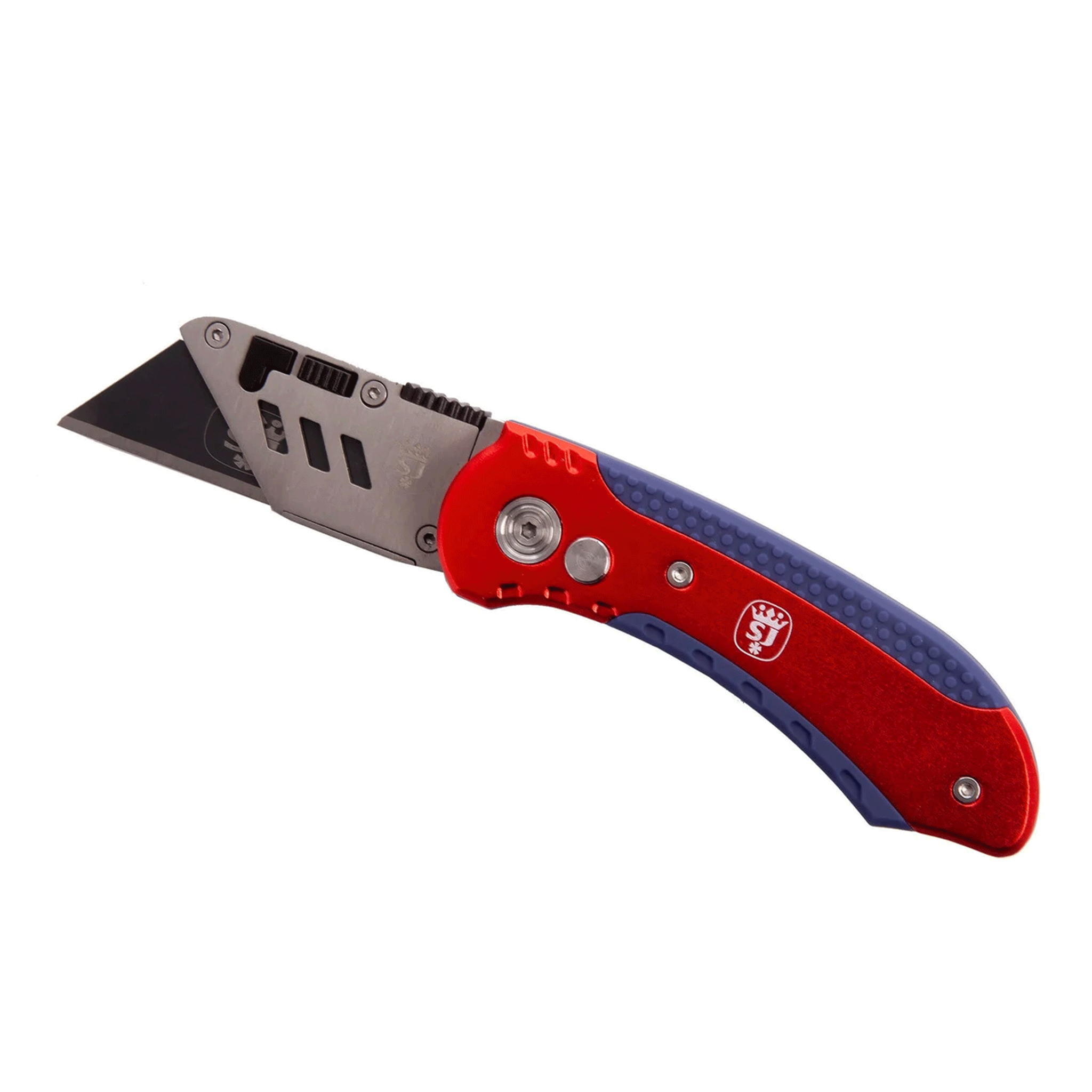 Spear & Jackson SJ1750 Folding Utility Knife with 10 Spare Blades