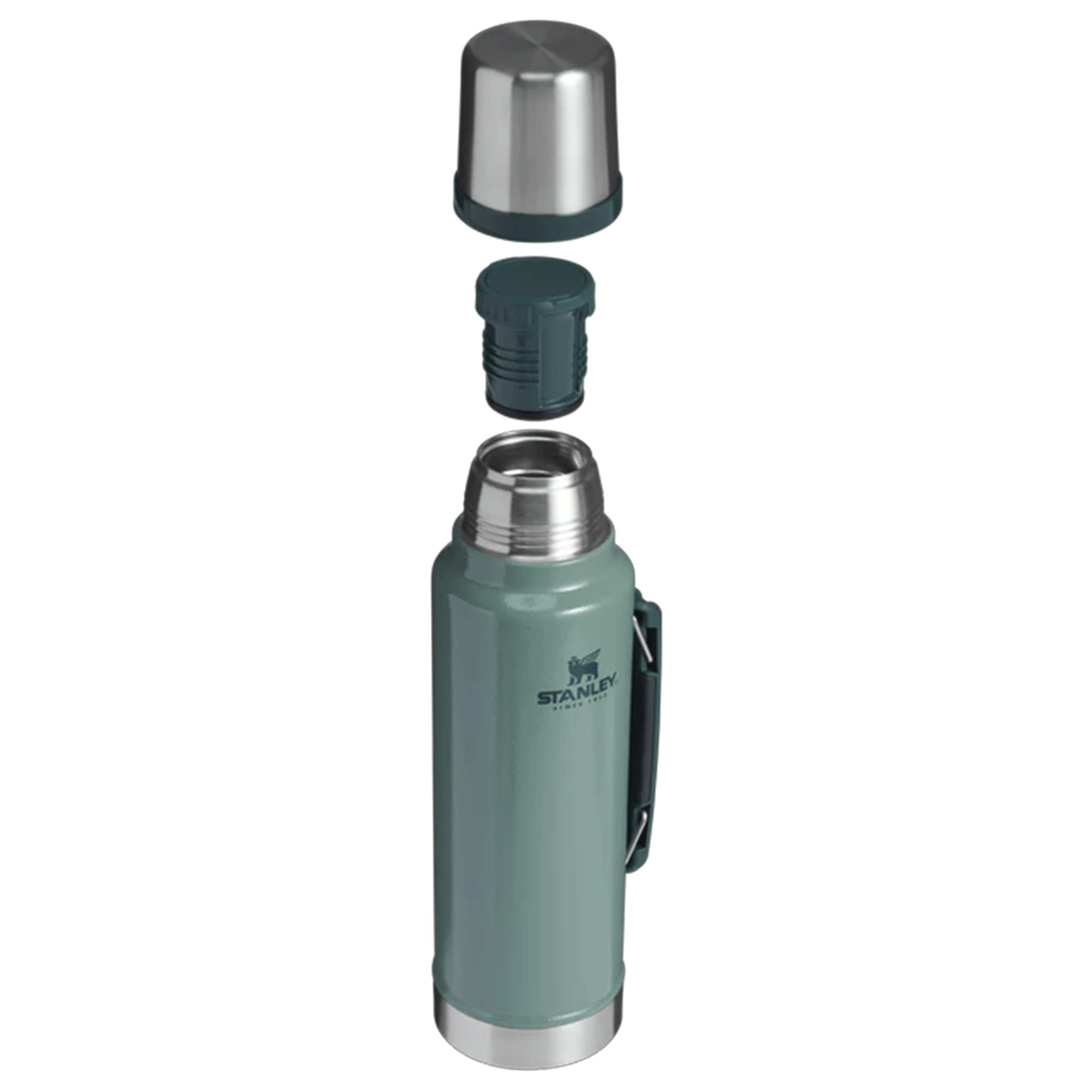 Stanley Classic Legendary 1.4L Vacuum Bottle Hammertone Green